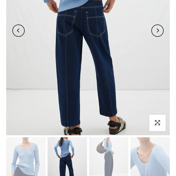 Adolfo Dominguez ribbed Top size S - Picture 5 of 12